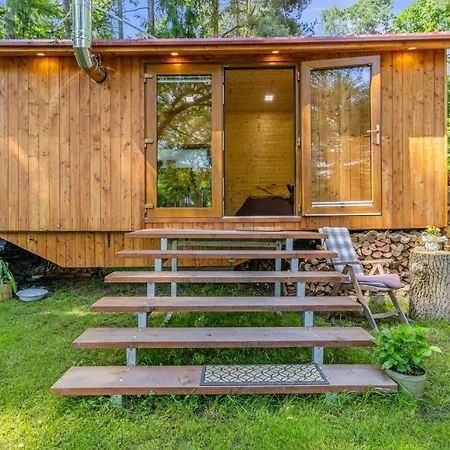캠프장 Glamping - Maringotka U Tobika Holany