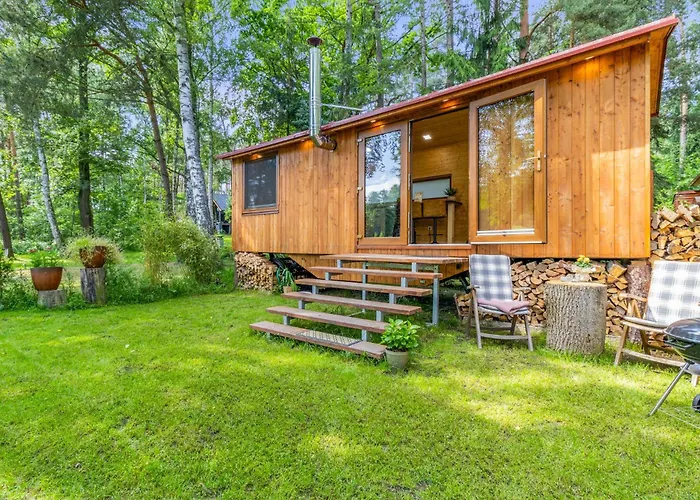 캠프장 Glamping - Maringotka U Tobika Holany