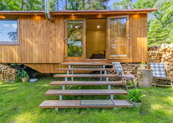 캠프장 Glamping - Maringotka U Tobika Holany